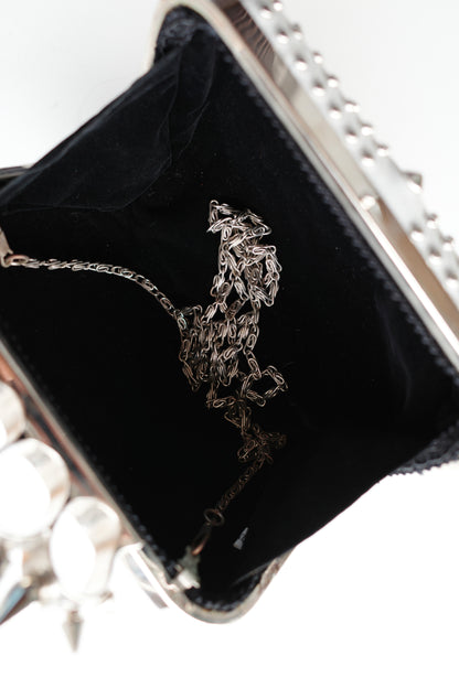STUDDED "MCQUEEN" DUPE CLUTCH
