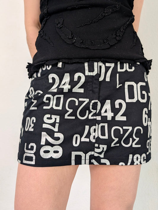 Dolce & Gabbana Print Miniskirt