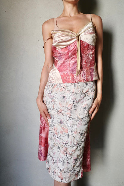 VINTAGE SILKY ENSEMBLE (ROSÉ)