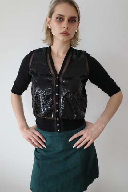 DOLCE & GABBANA CASHMERE CARDIGAN