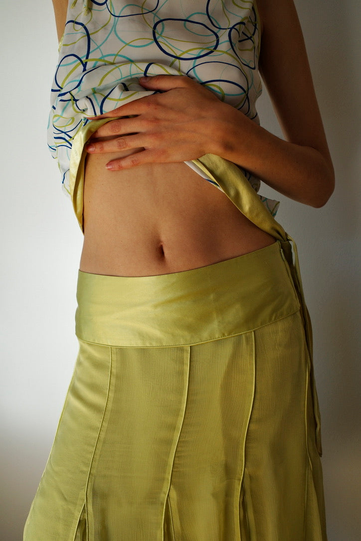 RENATO NUCCI SILK SKIRT