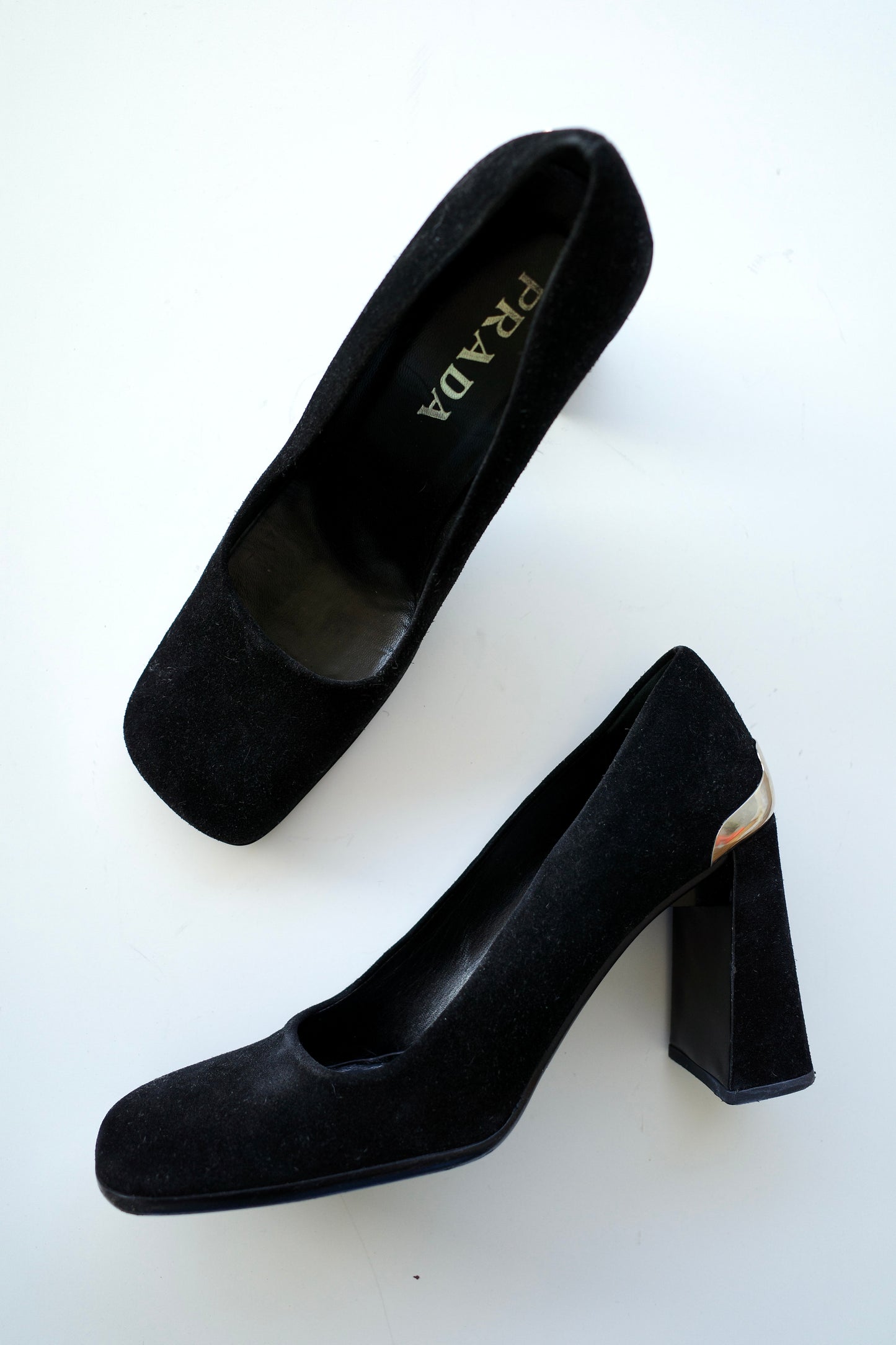 PRADA F/W 1999 SUEDE HEELS