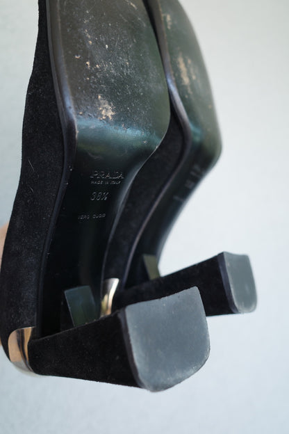 PRADA F/W 1999 SUEDE HEELS