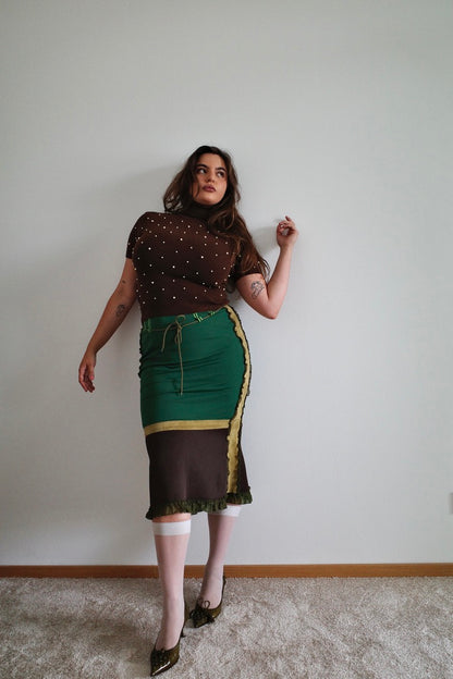 MIU MIU F/W1999 MESH SKIRT