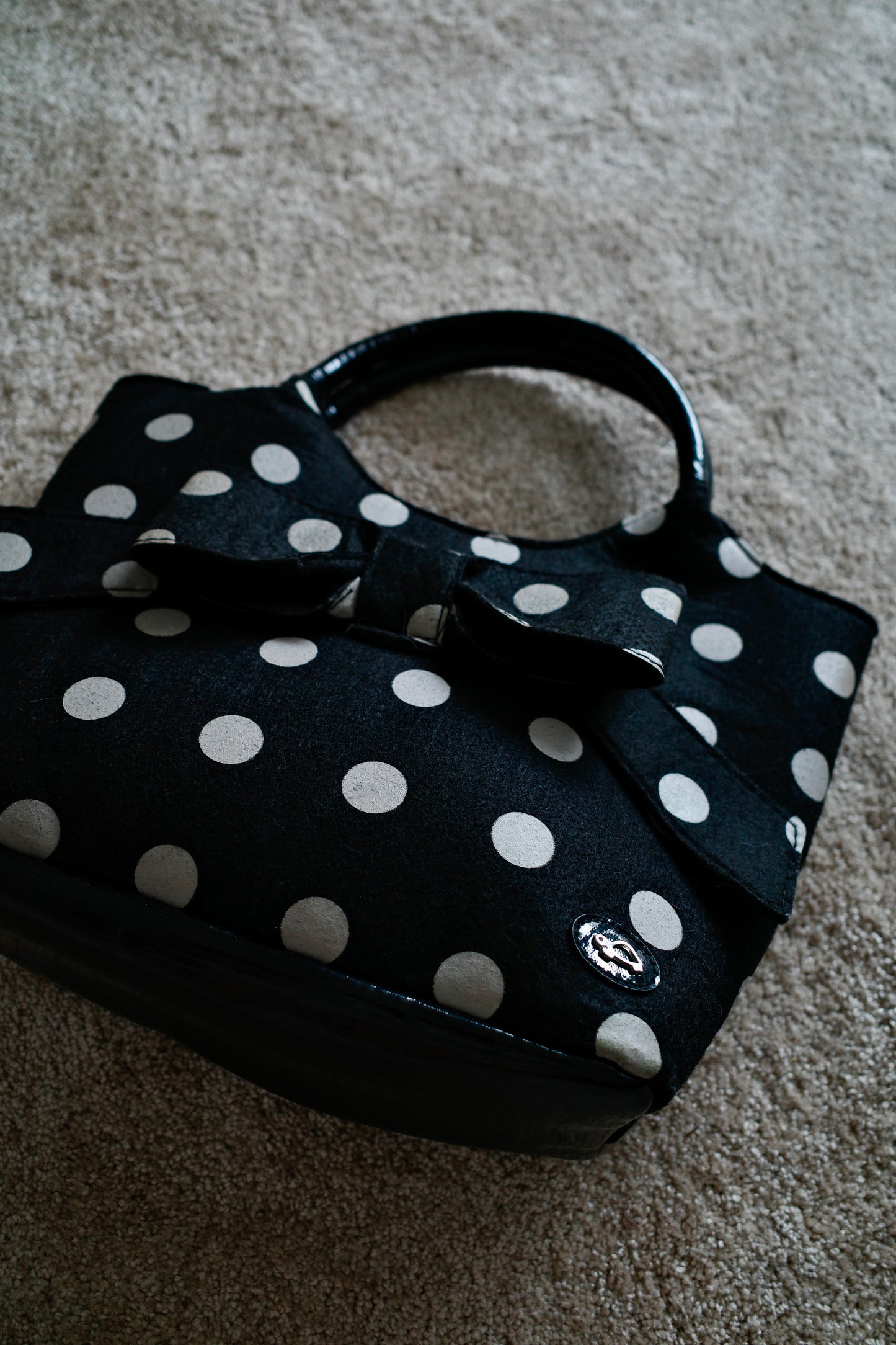 POLKA DOT HANDBAG