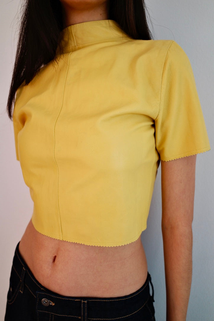 ITALIAN LEATHER BOLERO