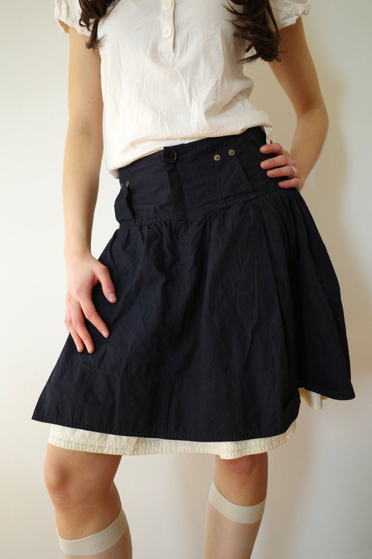 MARC JACOBS DOUBLE LAYERED PETTICOAT SKIRT