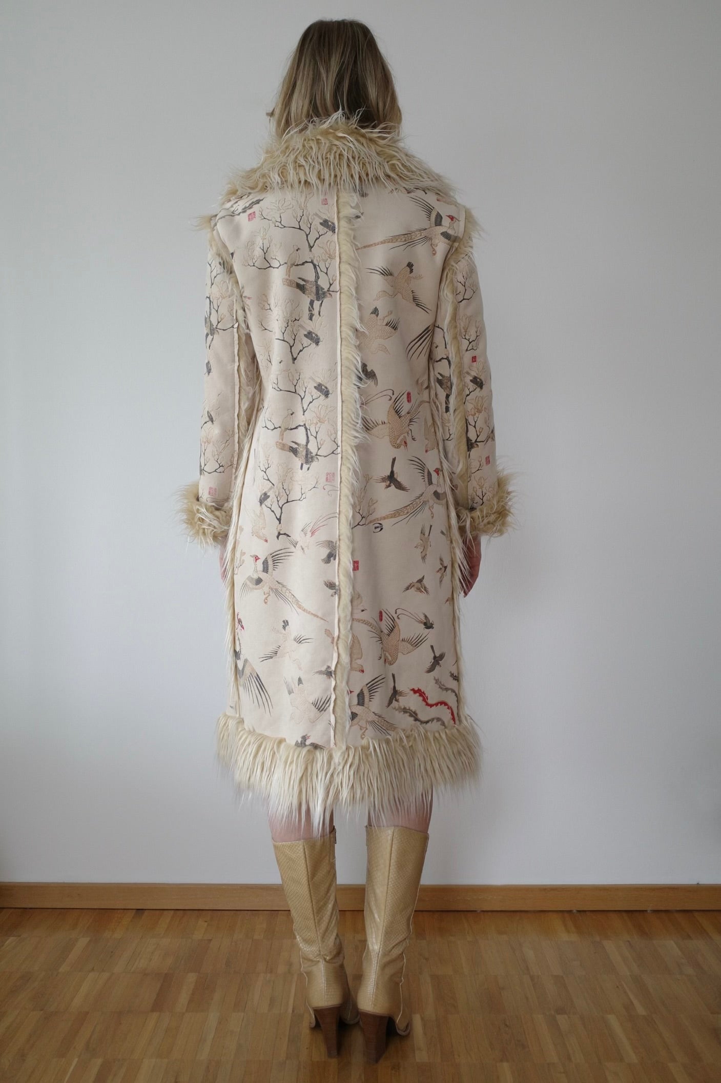 ROBERTO CAVALLI 2005 SHEARLING COAT