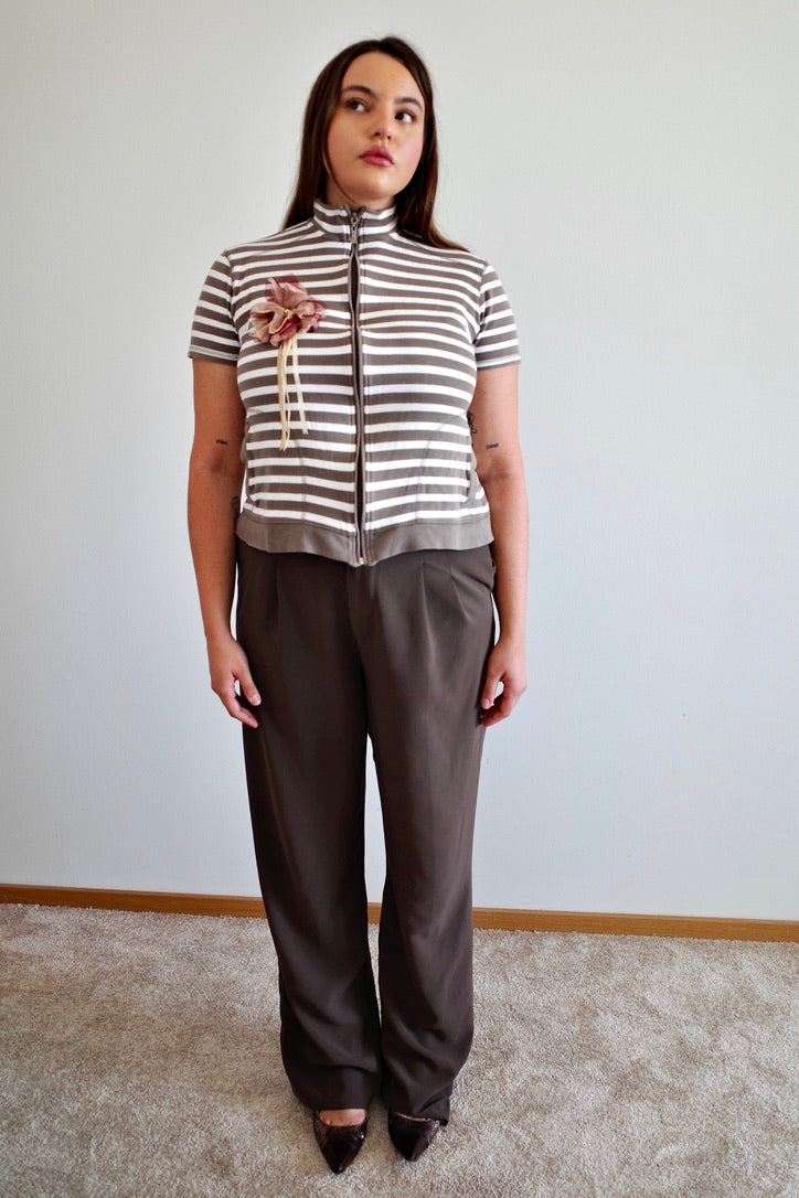 VINTAGE STRIPED SWEATSHIRT