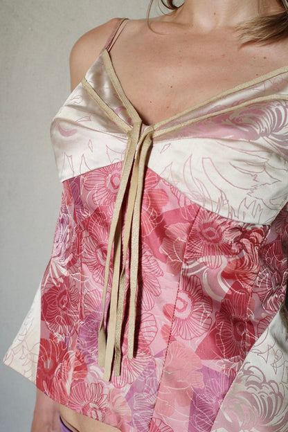 VINTAGE SILKY ENSEMBLE (ROSÉ)