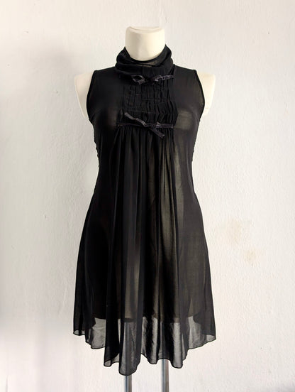 mais il est où le soleil? Chiffon Dress