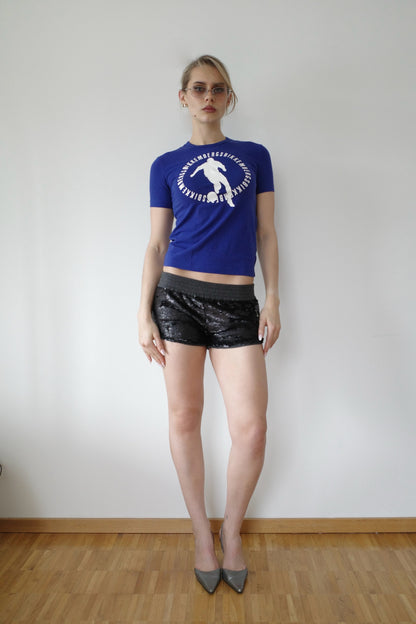 PATRIZIA PEPE SEQUIN SHORTS