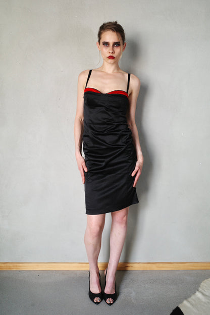 PEEKABO BRA COCKTAIL DRESS