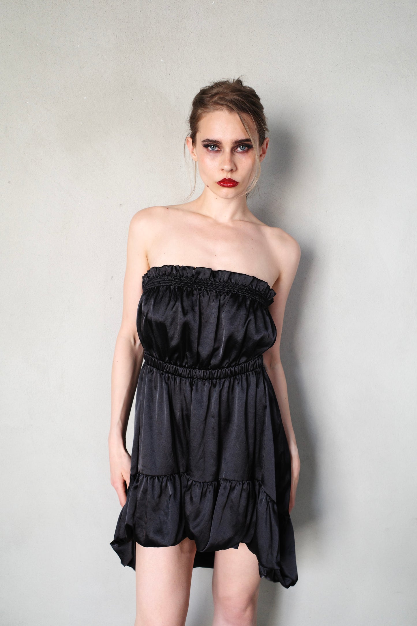 BANDEAU BALLOON DRESS