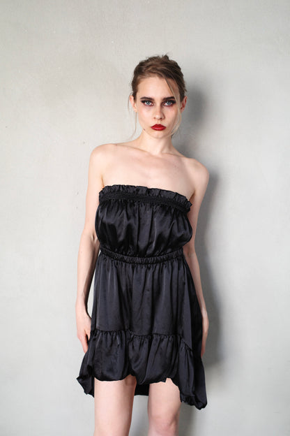 BANDEAU BALLOON DRESS