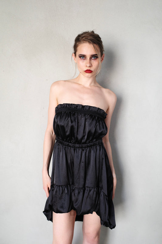 BANDEAU BALLOON DRESS