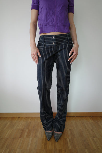 DOLCE & GABBANA PINSTRIPE DENIM