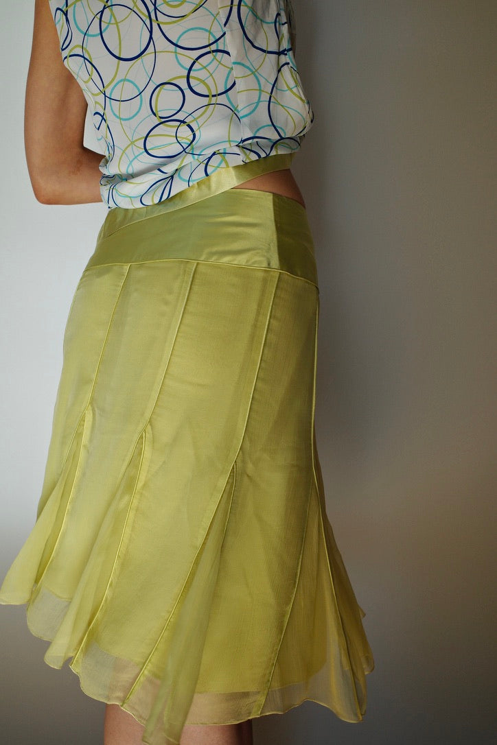 RENATO NUCCI SILK SKIRT