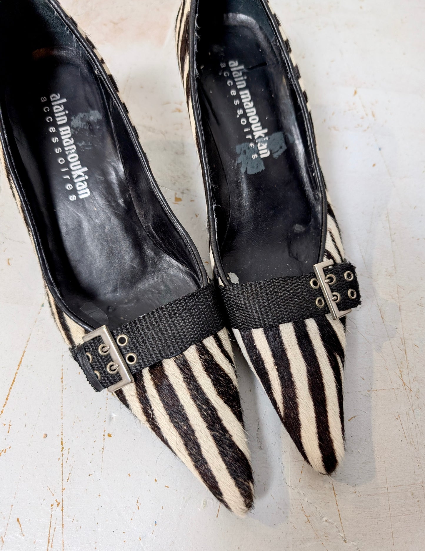 Alain Manoukian Zebra Mules