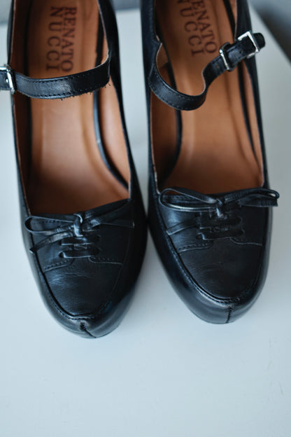 RENATO NUCCI PLATEAU HEELS