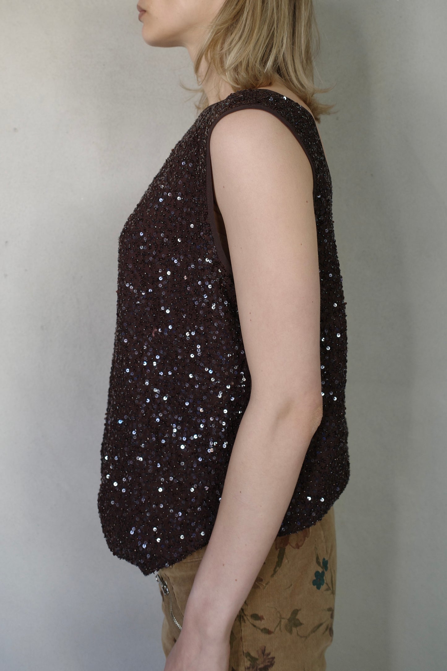 90s SEQUIN TANKTOP