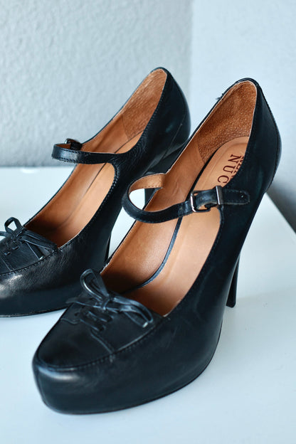 RENATO NUCCI PLATEAU HEELS