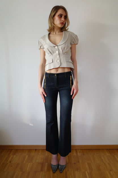 CHLOÉ S/S 2001 DENIM PANTS BY STELLA MCCARTNEY