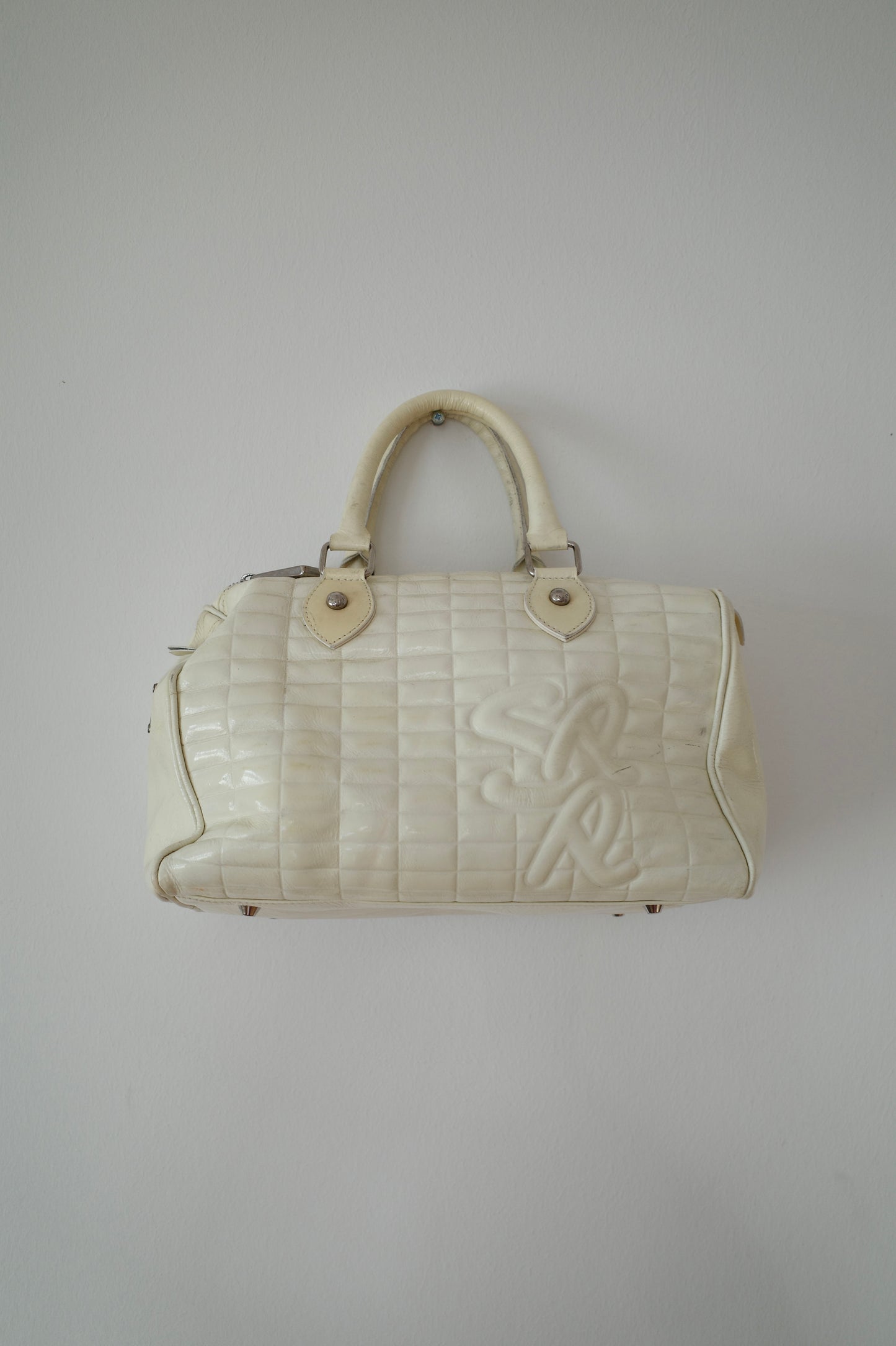 QUILTED LEATHER HANDBAG