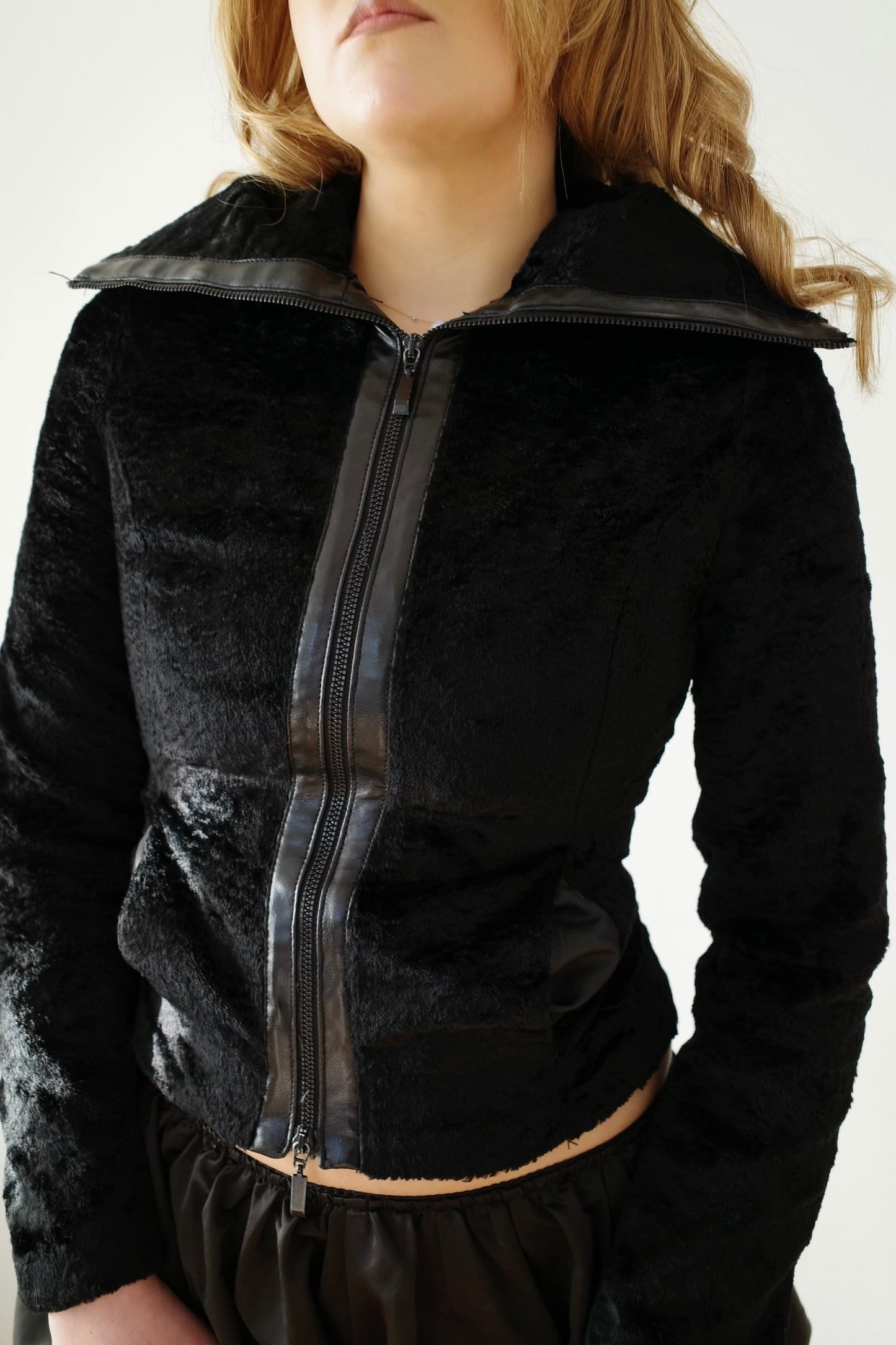 VINTAGE FAUX FUR JACKET