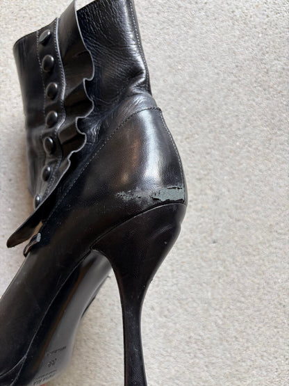 PRADA S/S 2008 "FAIRY" HEEL BOOTS