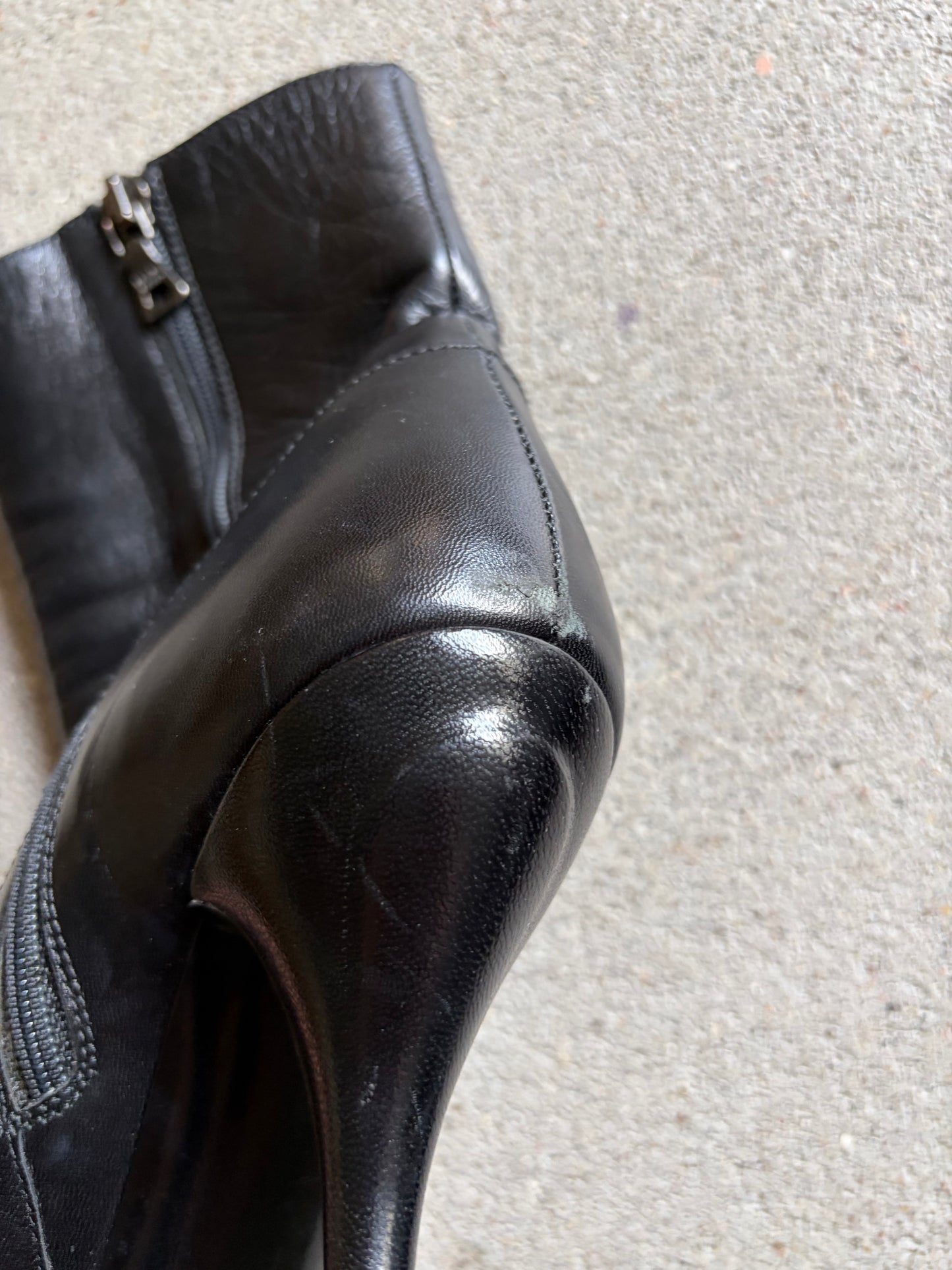 PRADA S/S 2008 "FAIRY" HEEL BOOTS