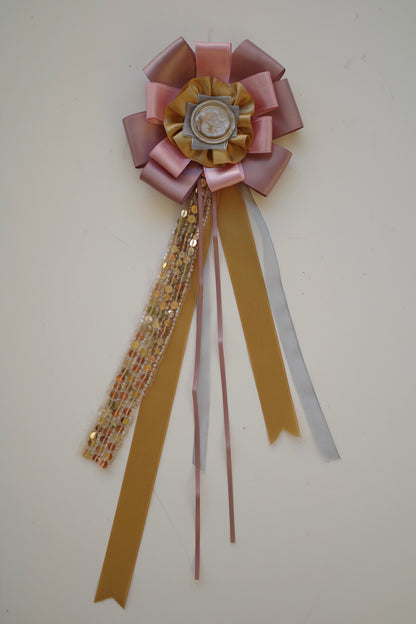 WILSON & WINONA BOW BROOCH