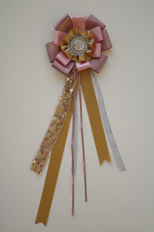 WILSON & WINONA BOW BROOCH