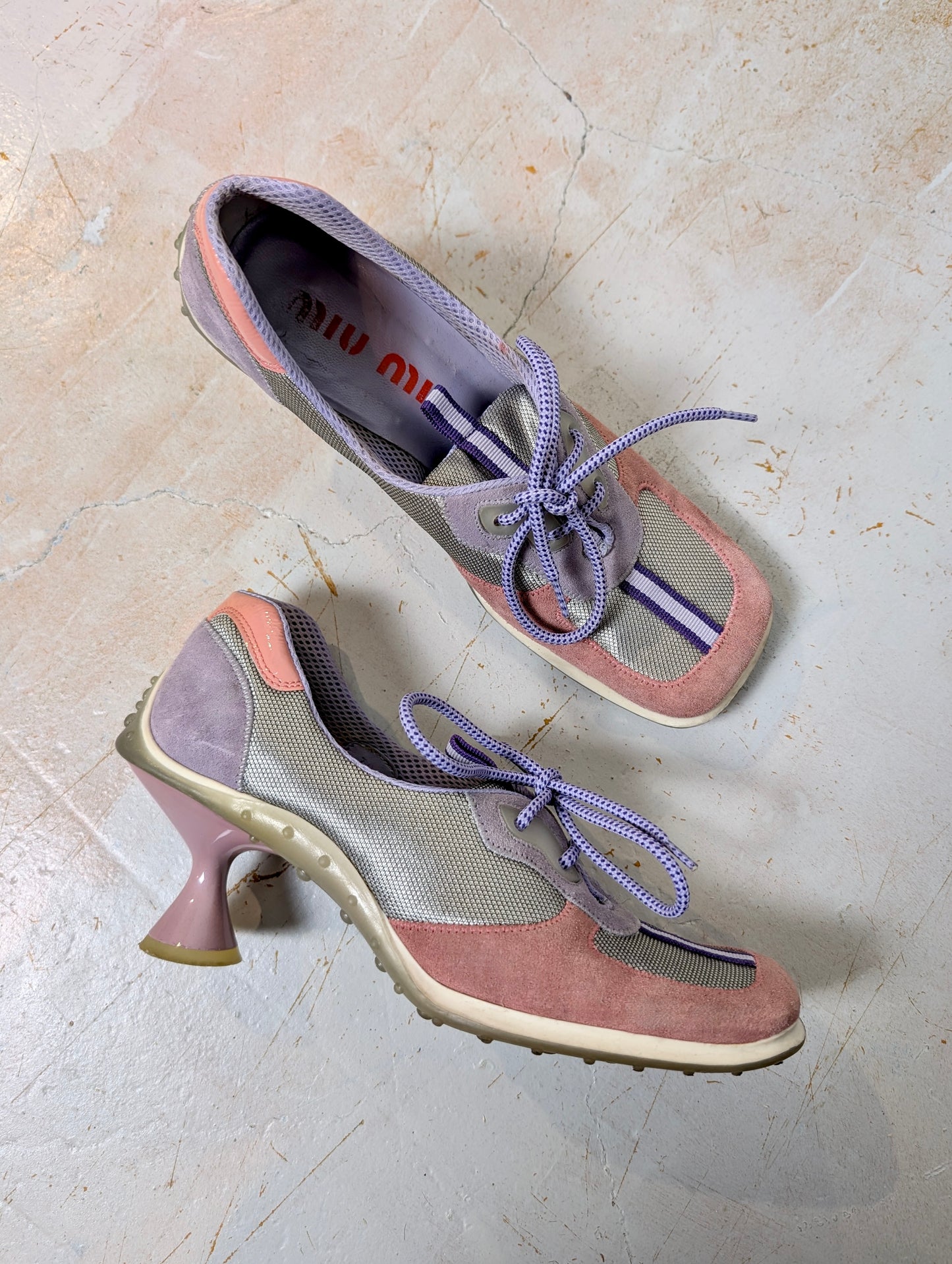 MIU MIU F/W1999 BUBBLE SNEAKER HEELS