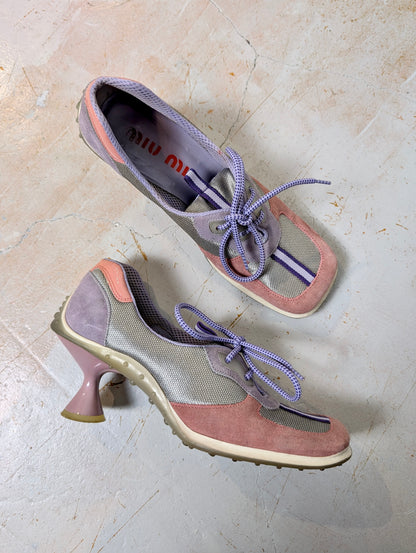 MIU MIU F/W1999 BUBBLE SNEAKER HEELS