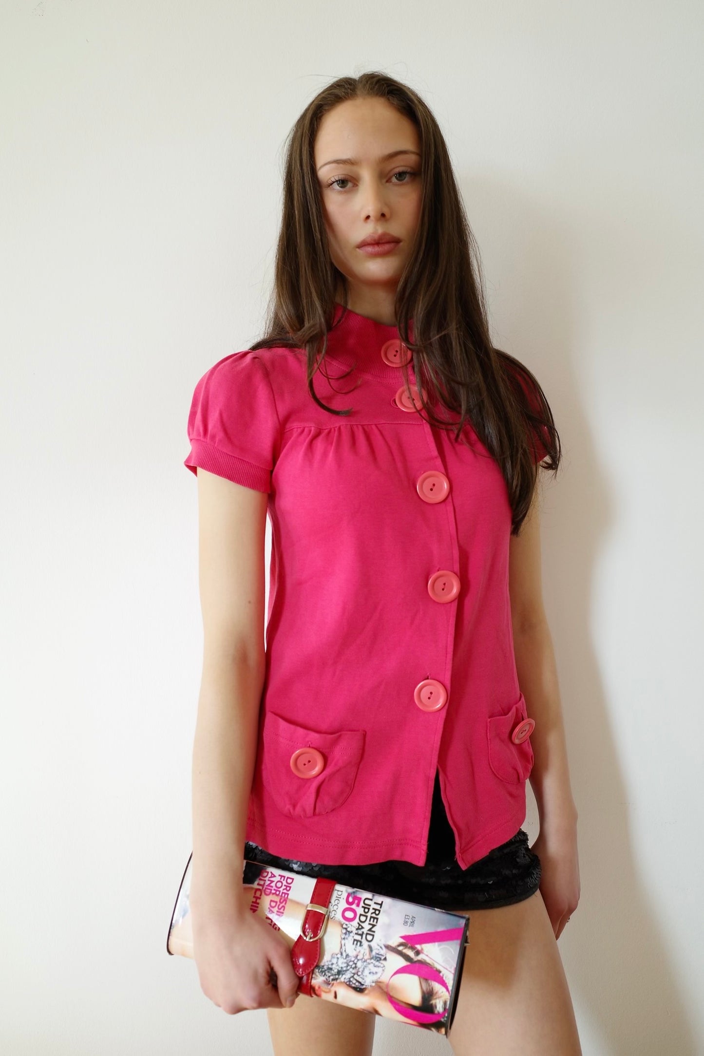 60s BUTTONED LONG SHIRT