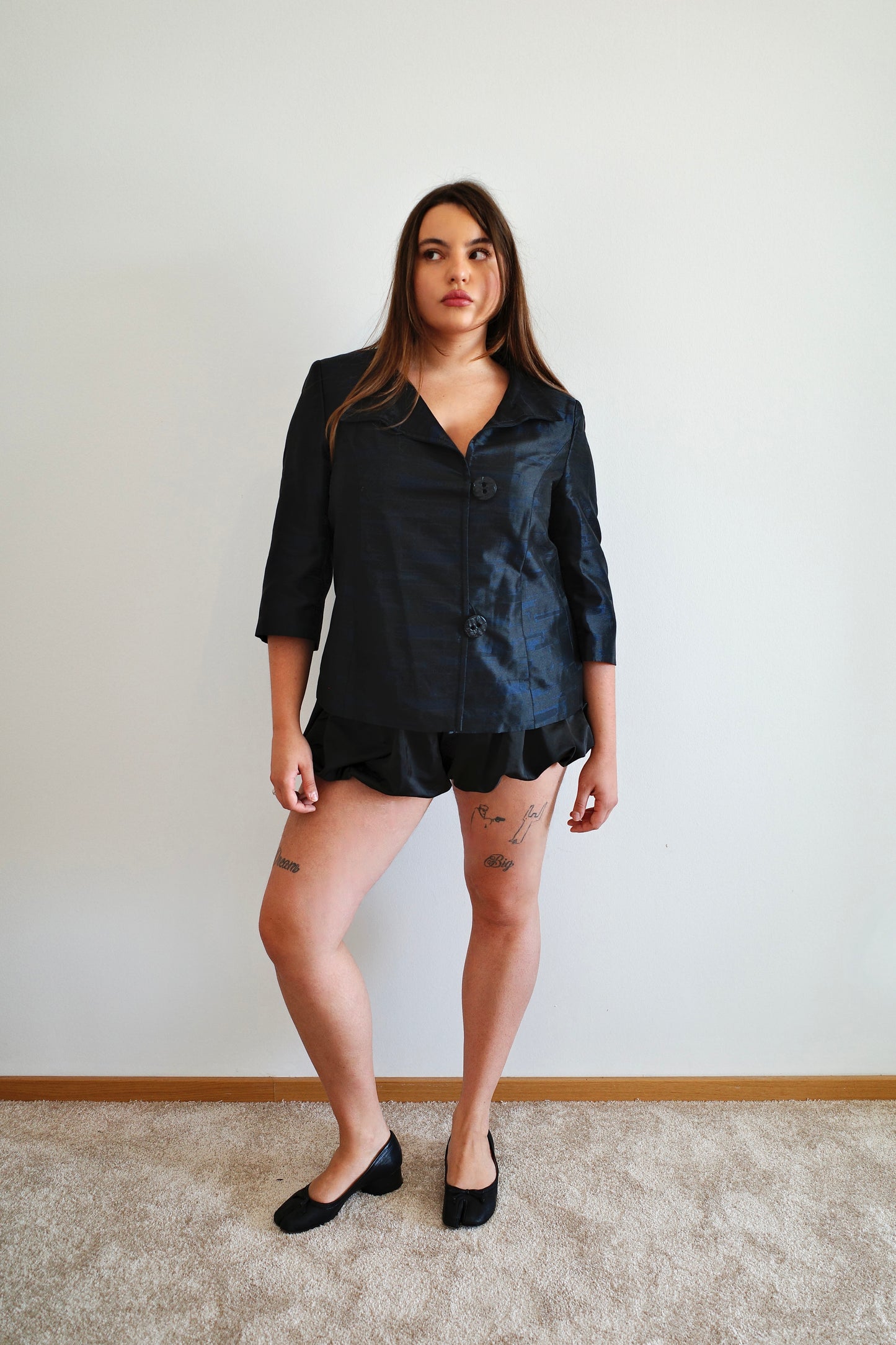 SILKY BLOUSON JACKET