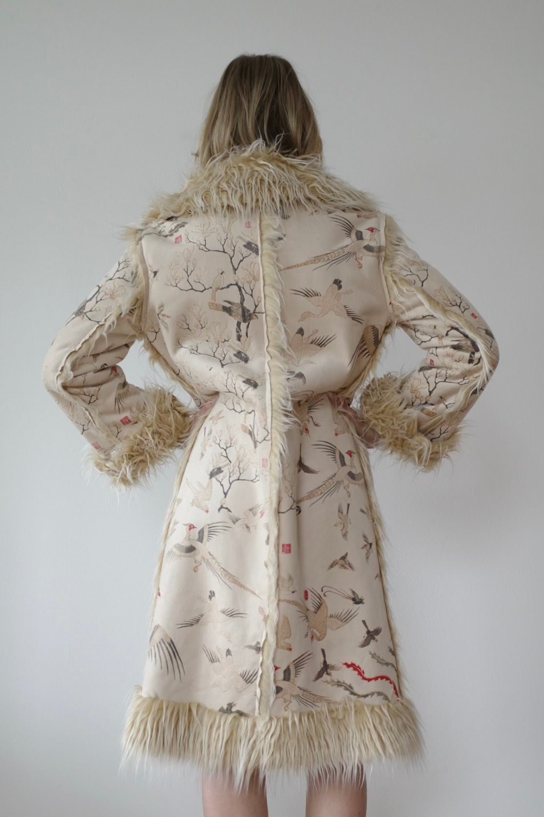 ROBERTO CAVALLI 2005 SHEARLING COAT