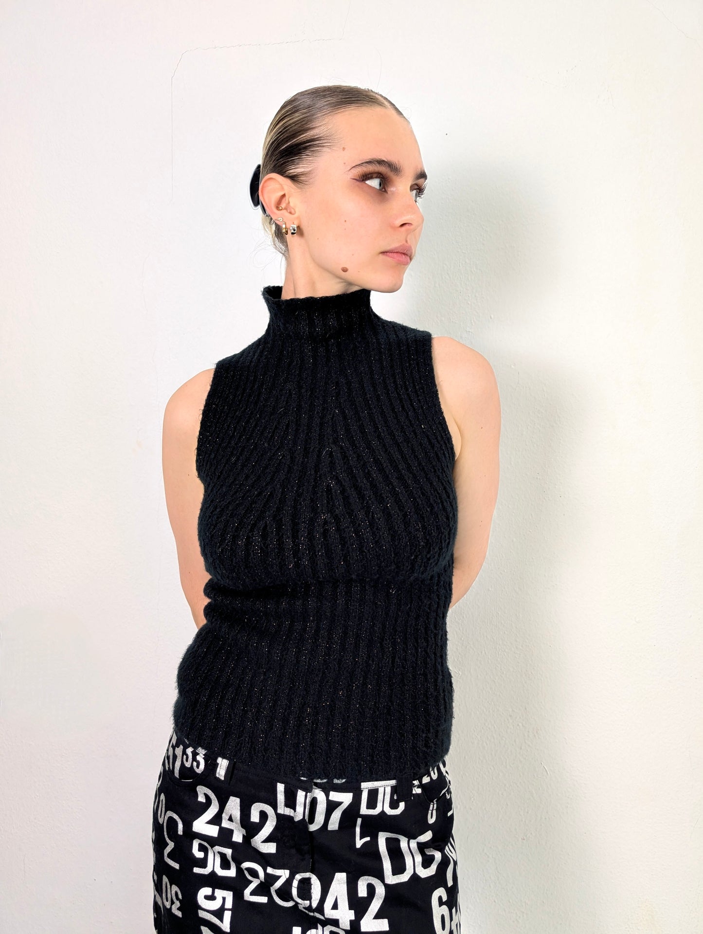 Mohair Twinset (Top+Bolero)