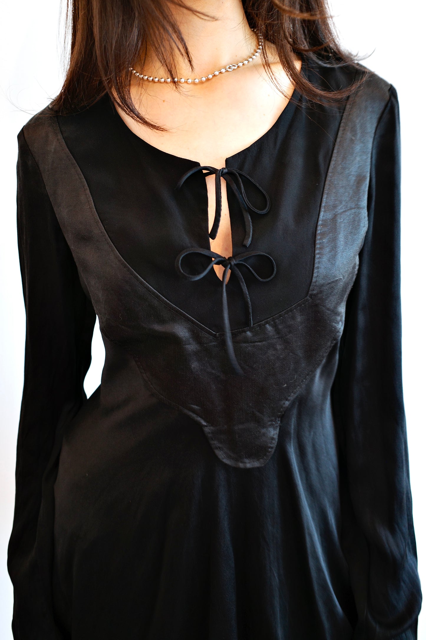 MARITHÉ + FRANÇOIS GIRBAUD SILK BLOUSE