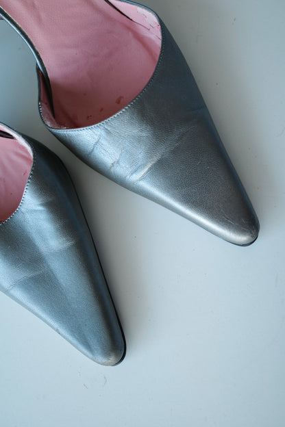 VINTAGE POINTY MULES