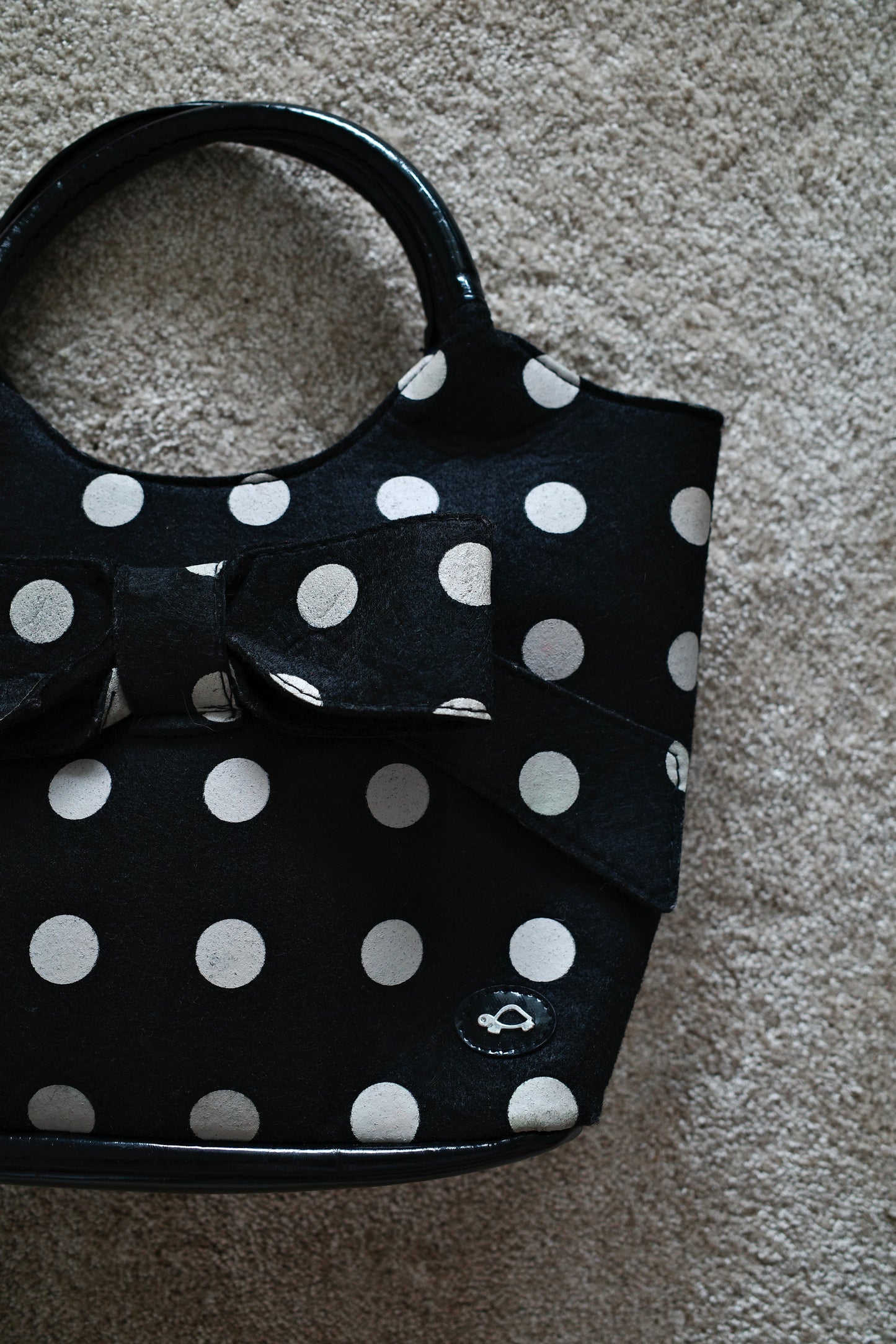 POLKA DOT HANDBAG