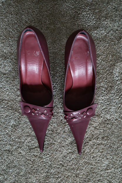 VINTAGE ULTRA POINTY STILETTOS