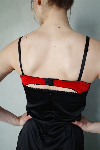 PEEKABO BRA COCKTAIL DRESS