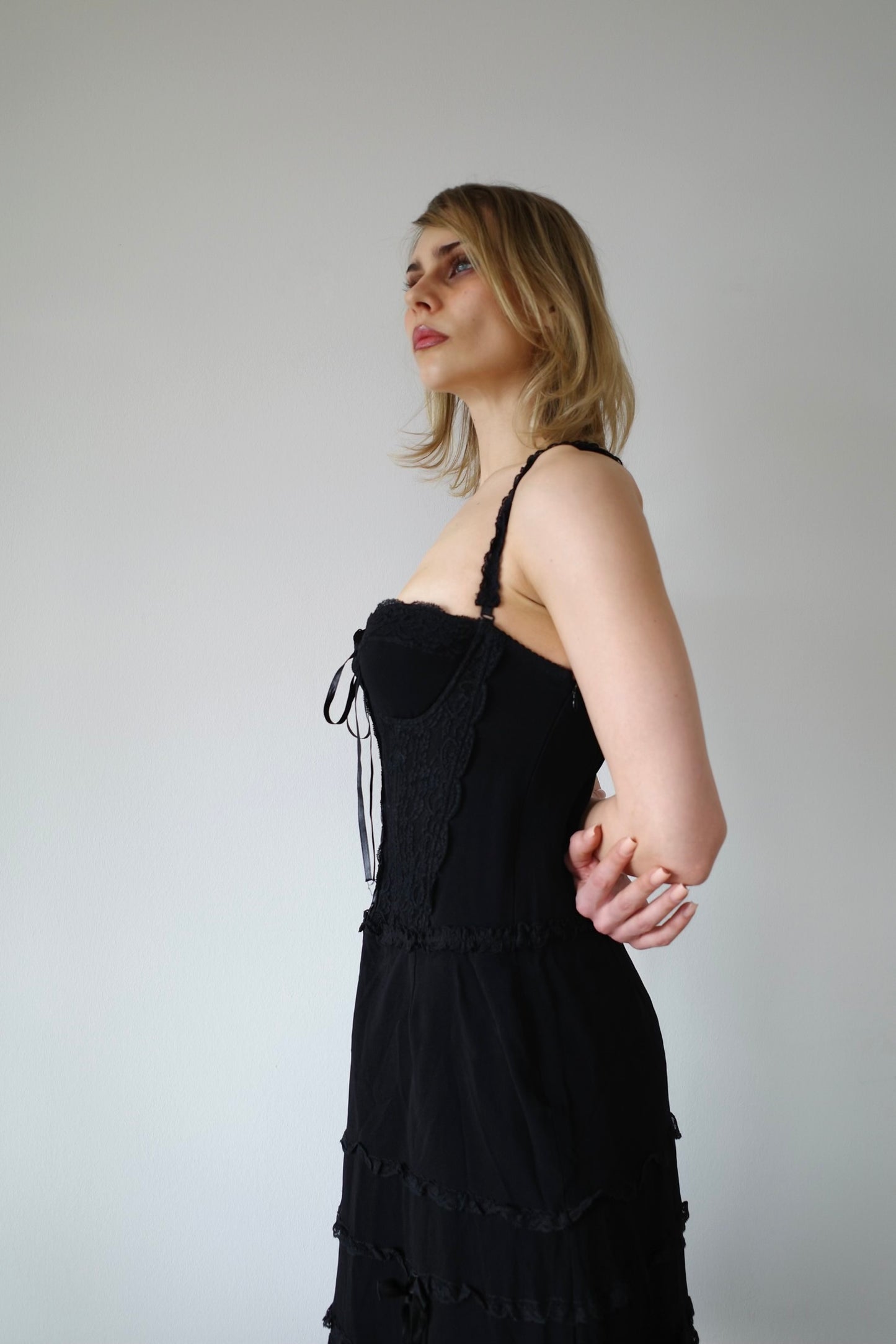 MOSCHINO F/W 2000 CORSET DRESS