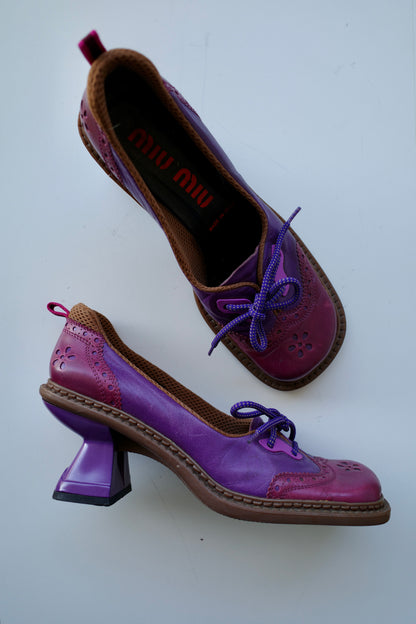 MIU MIU F/W 1999 BUTTERFLY KITTEN HEELS