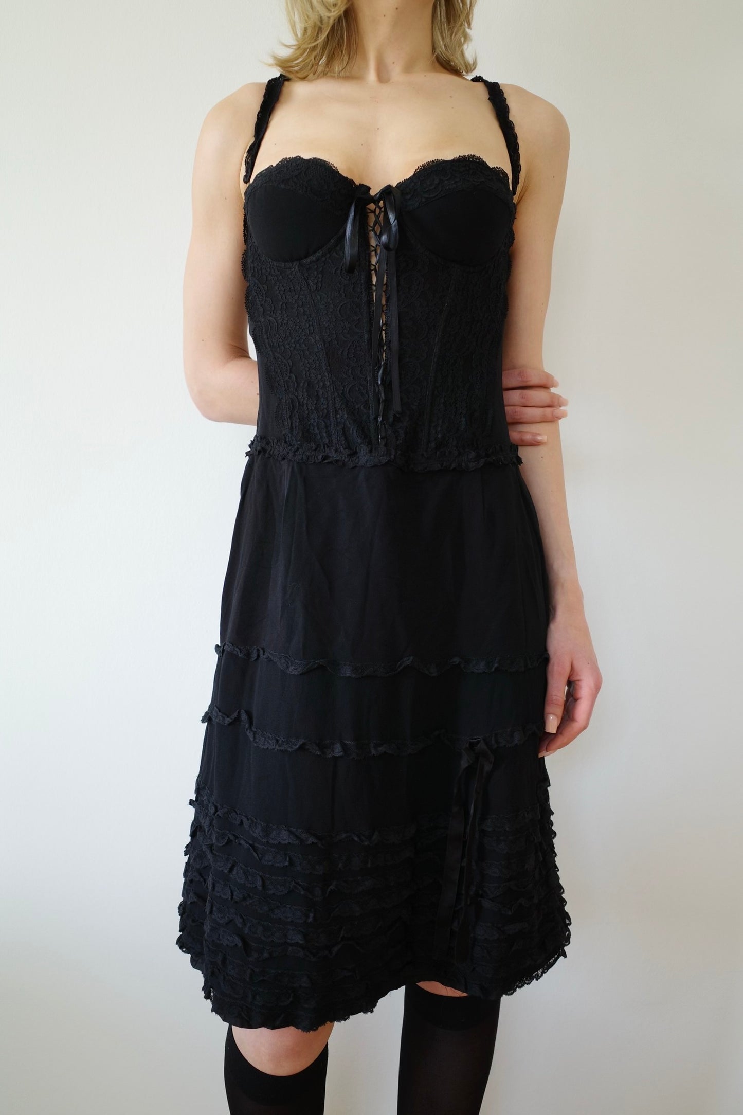 MOSCHINO F/W 2000 CORSET DRESS