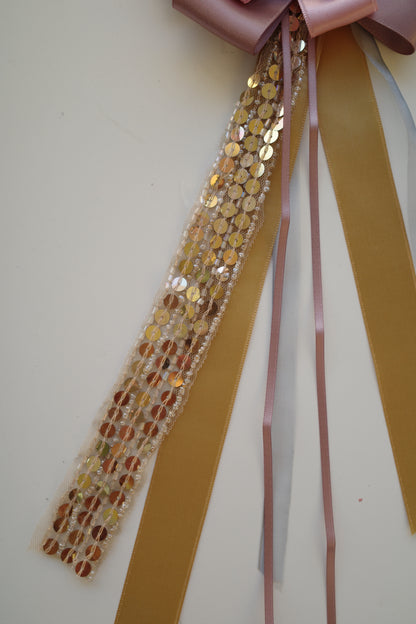 WILSON & WINONA BOW BROOCH