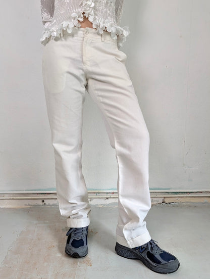 DOLCE & GABBANA WHITE DENIM