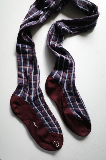 PRADA S/S 2008 HIGH KNEE SOCKS